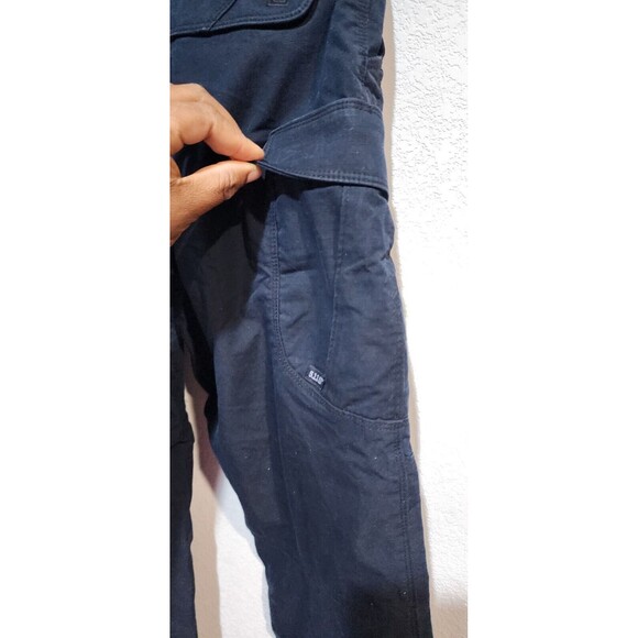 5.11 Tactical Pants Mens 34x30 Cargo Military Security Flex Navy Blue - Picture 5 of 16